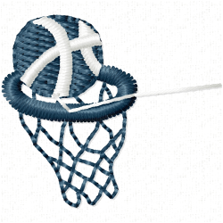 Basketball Embroidery Design 2 Basketball Embroidery Design 2
